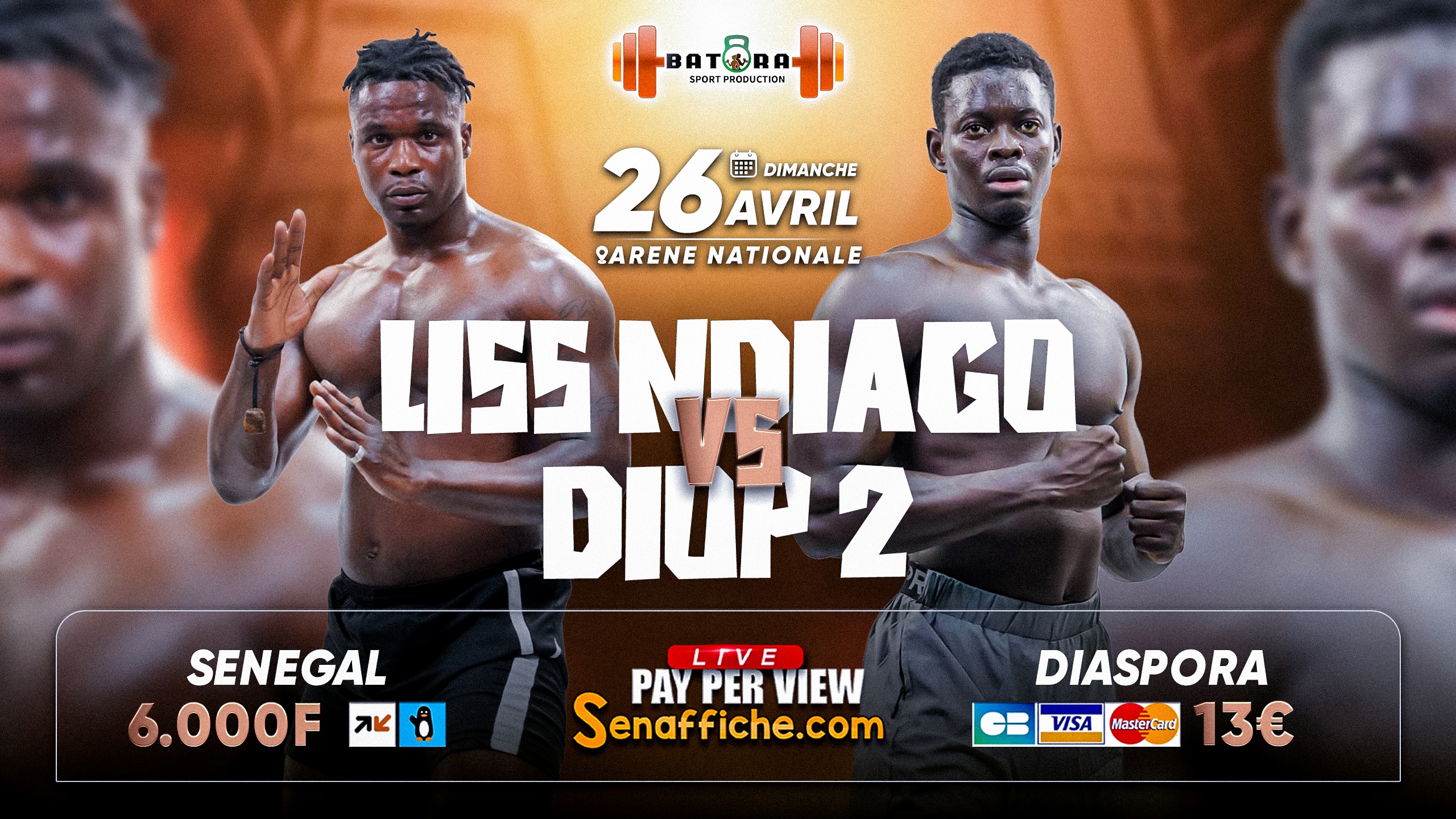 Diop 2 Vs Liss Ndiago Senaffiche Diop 2 Vs Liss Ndiago Senaffiche